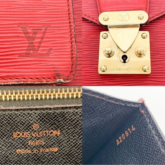 Louis Vuitton Monceau Handbag Epi Leather - Picture 8 of 11